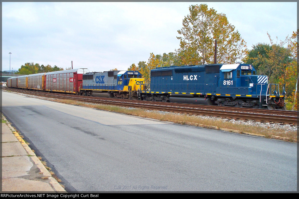 HLCX 8161 and CSX 8787